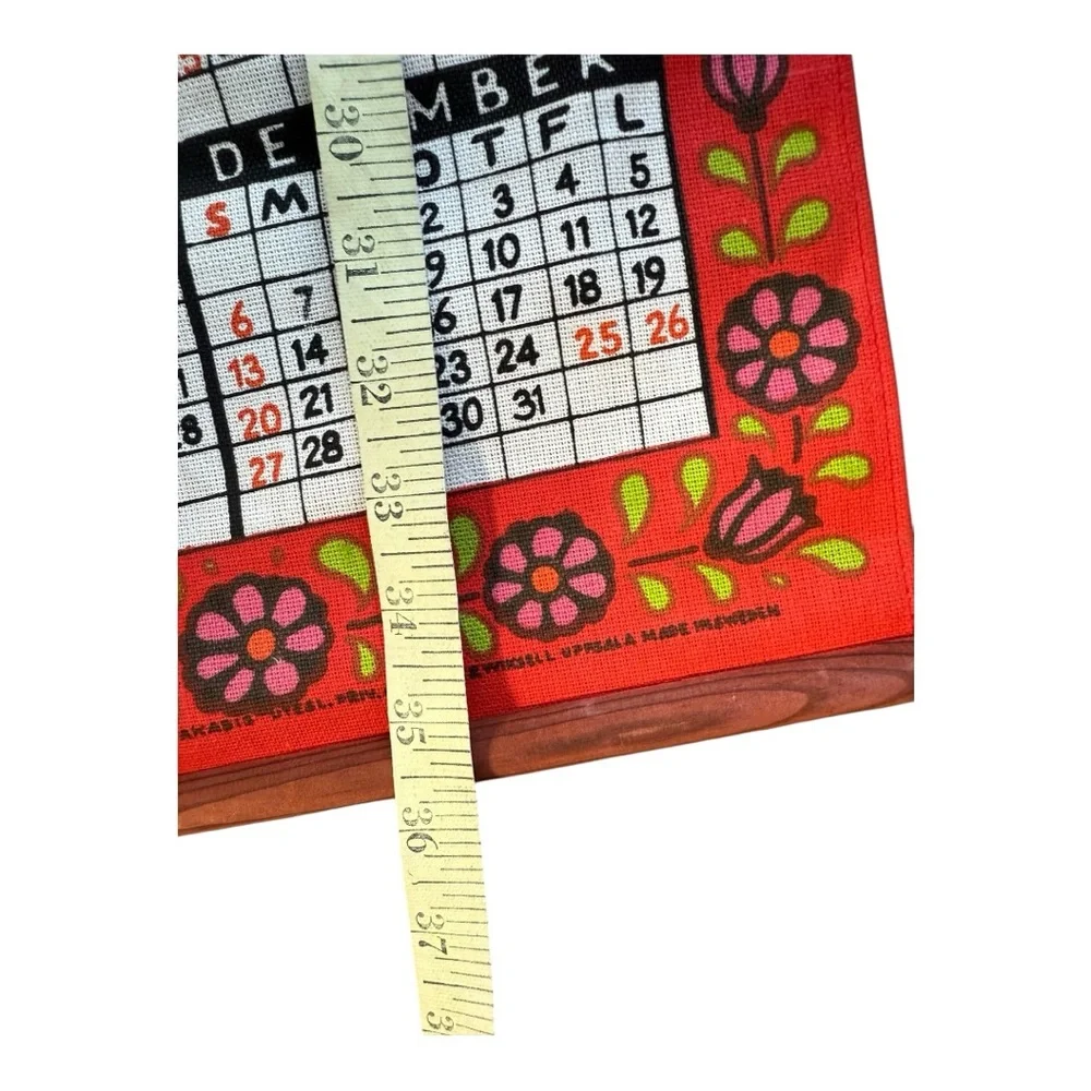Vintage,‎ Swedish Wall Calendar Tapestry